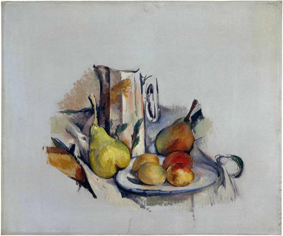 Bodegón con jarra de agua - Paul Cézanne