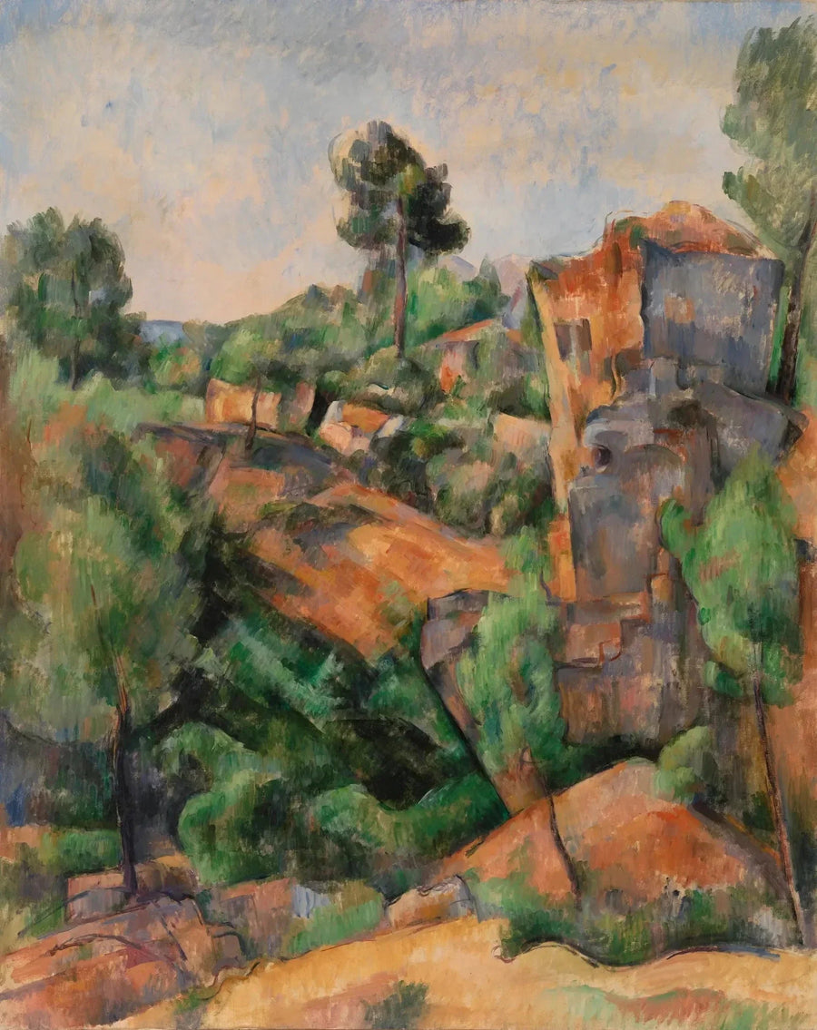 La cantera de Bibémus - Paul Cézanne