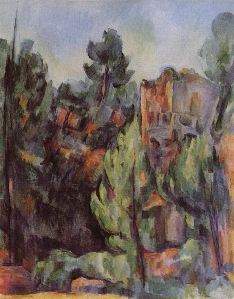 La Cantera de Bibémus - Paul Cézanne