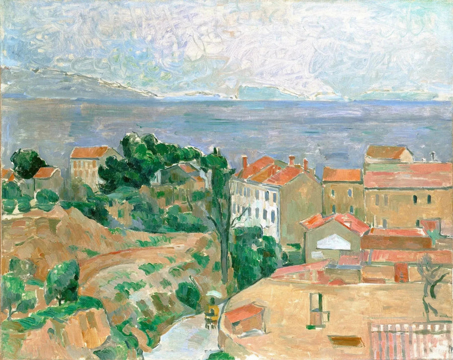 Vista de l'Estaque - Paul Cézanne