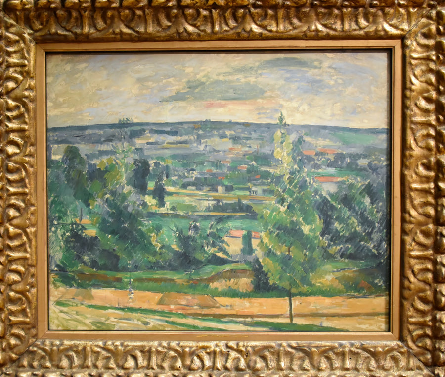 Paisaje cerca de Melun - Paul Cézanne