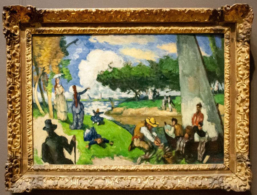 Los Pescadores – Día de julio - Paul Cézanne