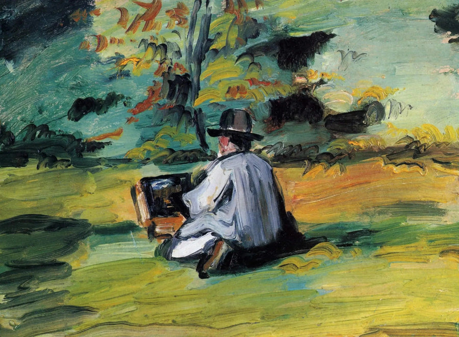 Un pintor en el trabajo - Paul Cézanne