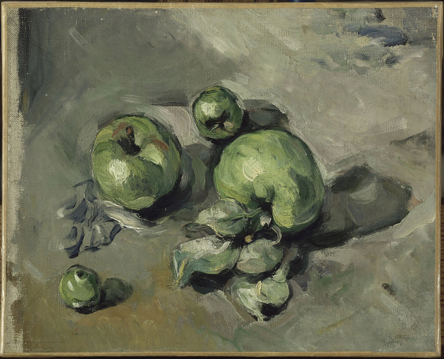 Manzanas verdes - Paul Cézanne