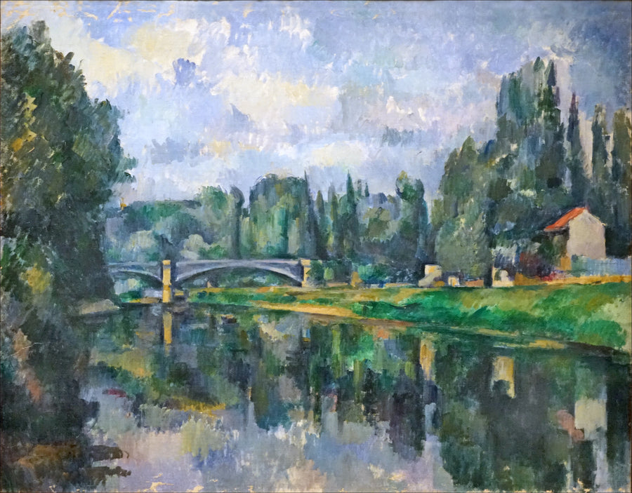 El Puente sobre el Marne en Créteil - Paul Cézanne