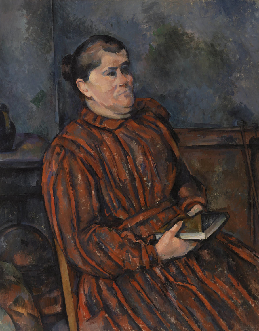 Retrato de mujer - Paul Cézanne