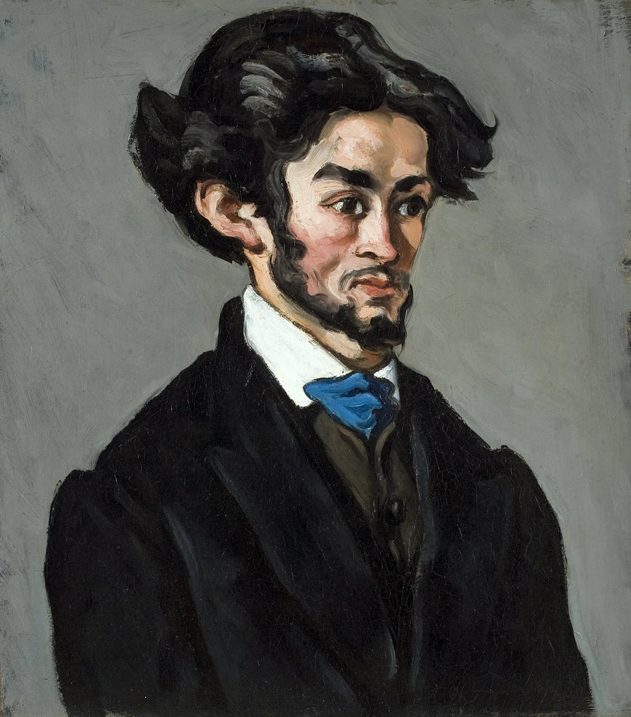 Retrato romántico - Paul Cézanne