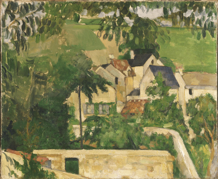 El Barrio del Horno en Auvers-sur-Oise - Paul Cézanne
