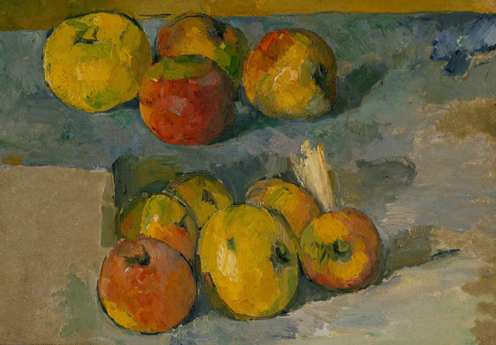 Algunas manzanas, 1877 -1879 - Paul Cézanne