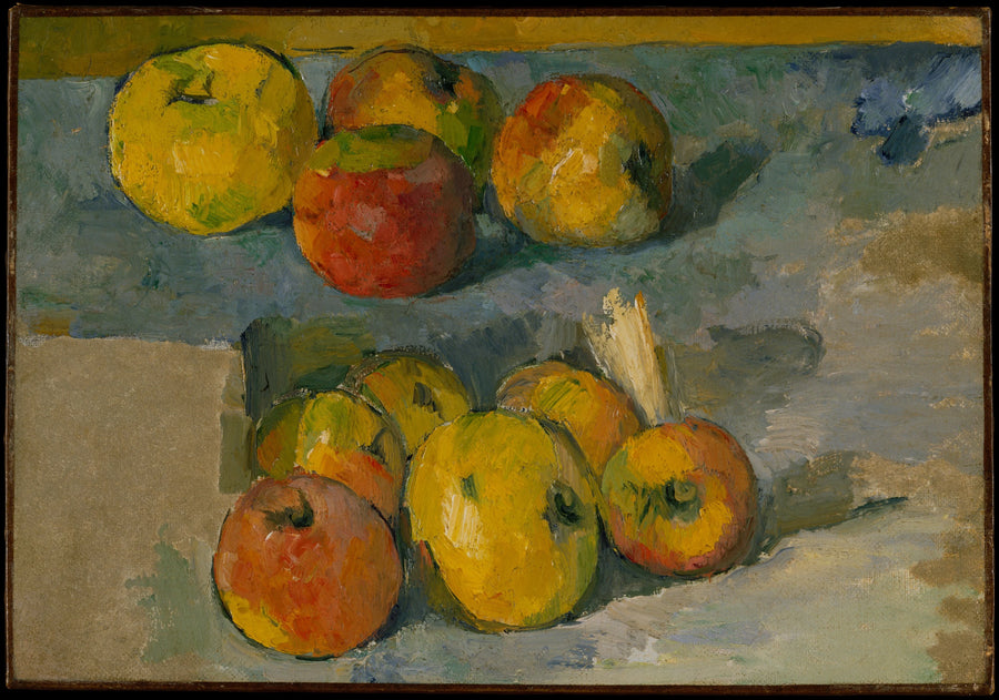 Algunas manzanas - Paul Cézanne