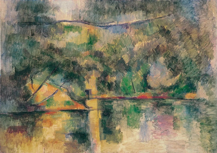 Reflexiones en el agua, alrededor de 1888 -1890 - Paul Cézanne