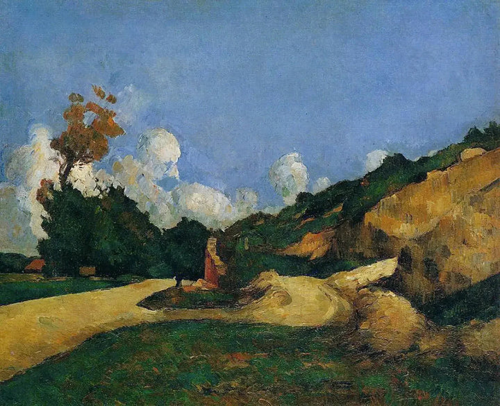 El Camino, hacia 1871 - Paul Cézanne