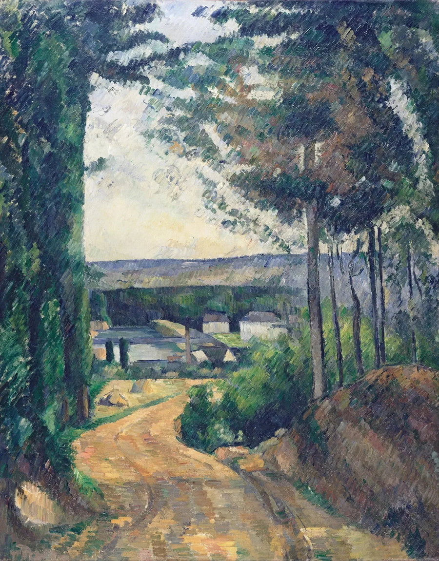 El Camino hacia el estanque - Paul Cézanne
