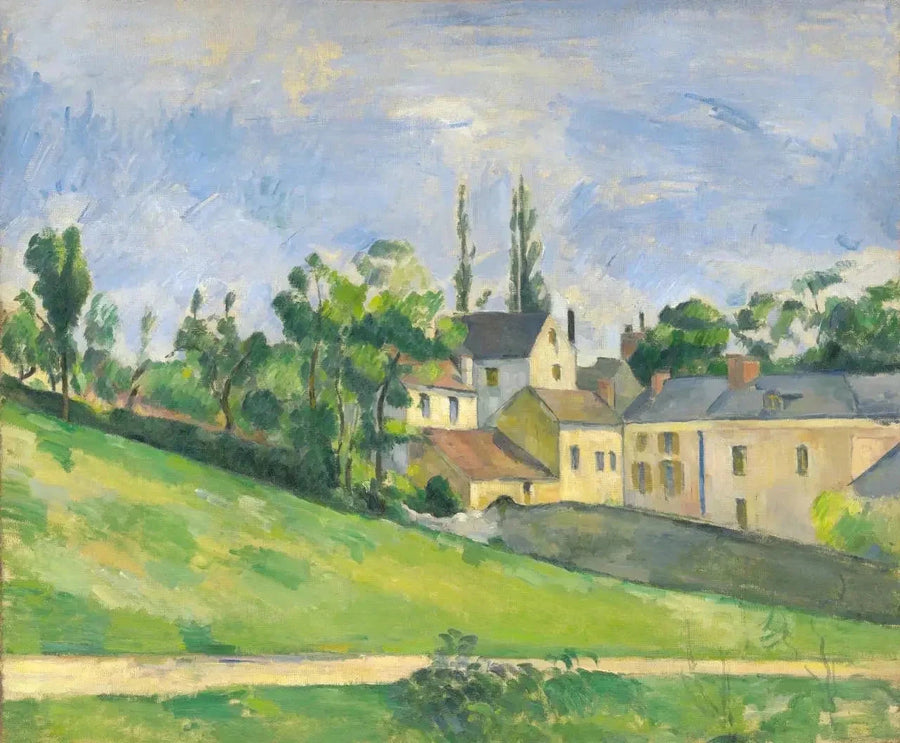 El Camino que sube - Paul Cézanne