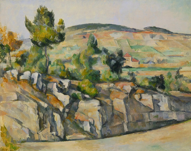 La Ruta en Provenza - Paul Cézanne