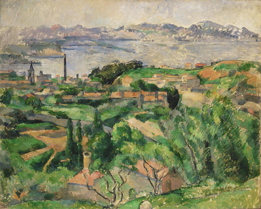 San Enrique y el golfo de Marsella - Paul Cézanne