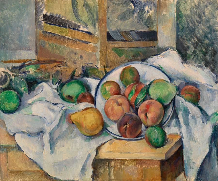 Un rincón de mesa - Paul Cézanne