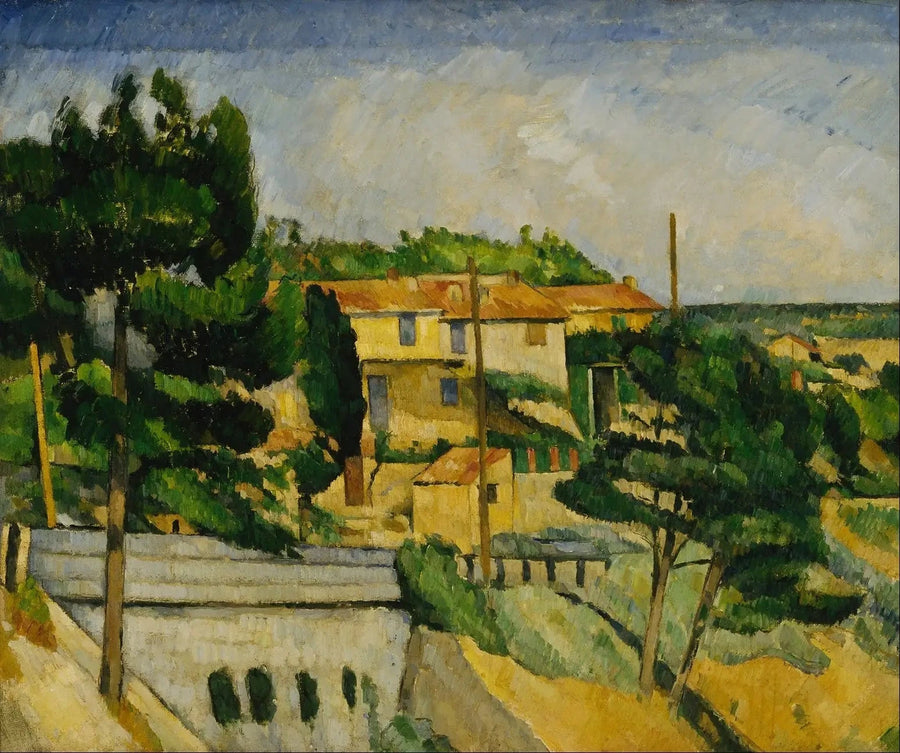 El Viaducto en l'Estaque - Paul Cézanne
