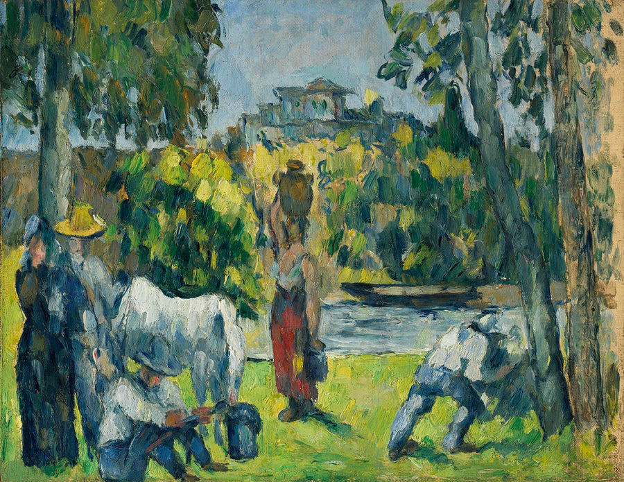 La vida en el campo - Paul Cézanne