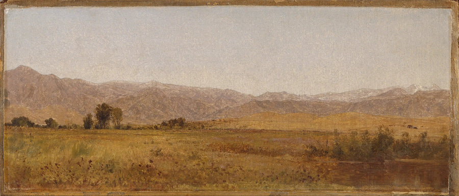 Cadena nevada y contrafuertes del valle de Valmo - John Frederick Kensett