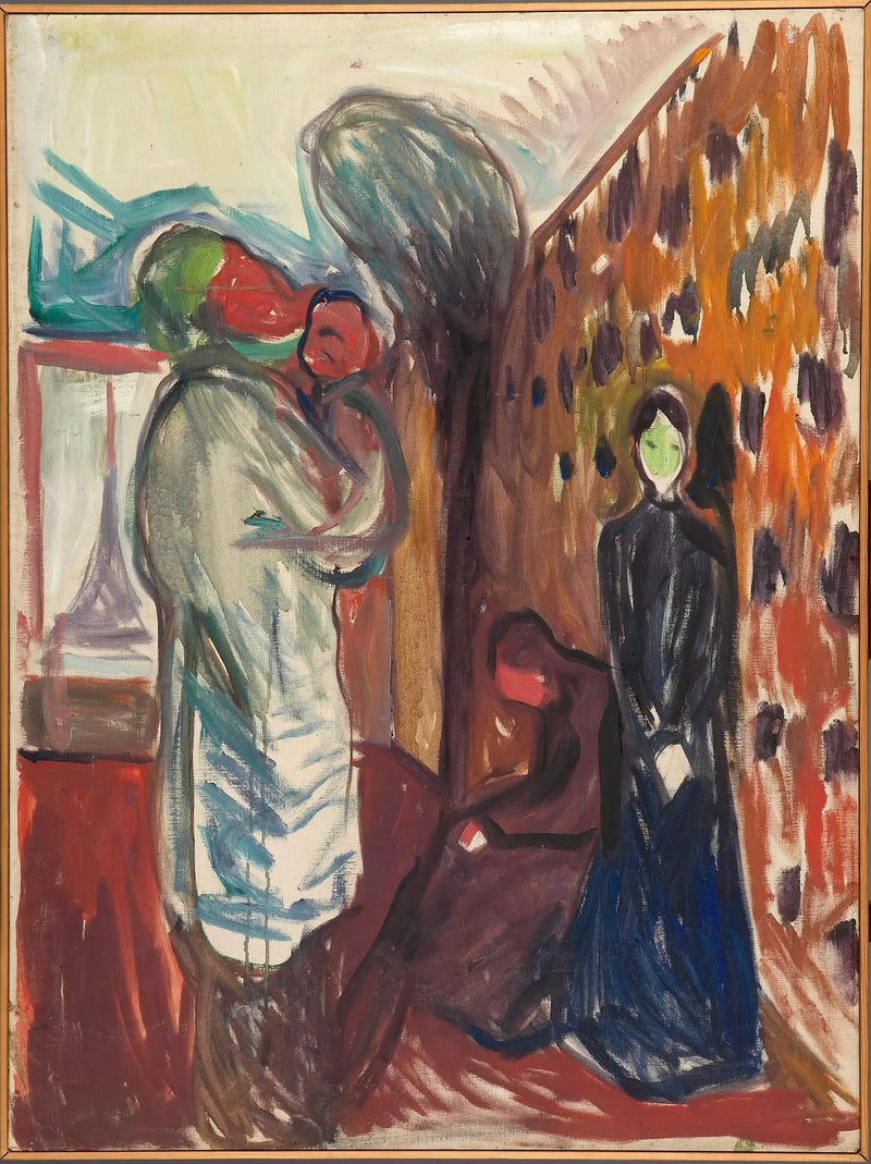 habitación mortuoria - Edvard Munch