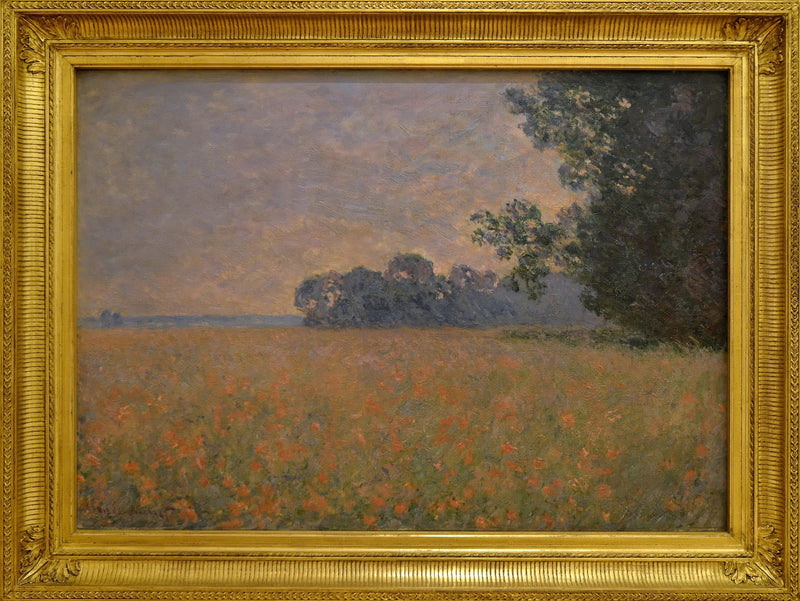 Campo de avena amapola W1258 - Claude Monet