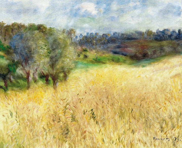 Campo de trigo, 1879 - Pierre-Auguste Renoir
