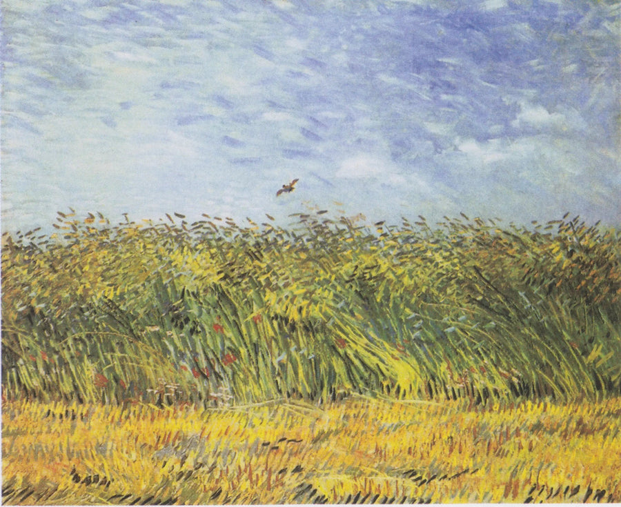 Campo de trigo con alondra - Vincent van Gogh