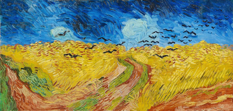 Campo de trigo con cuervos - Vincent van Gogh