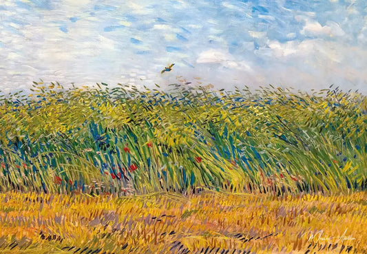 Champ de blé avec des alouettes - Van Gogh - Reproductions de tableaux et peintures haut de gamme