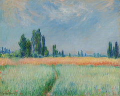 Campo de trigo W676 - Claude Monet
