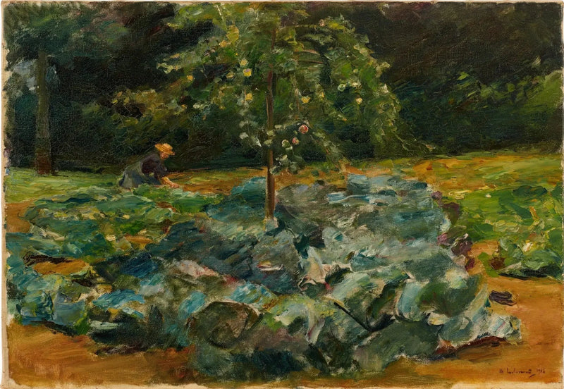 Campo de col en el jardín de Wannsee - Max Liebermann