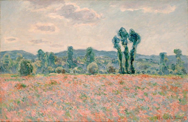 Campo de amapolas - Claude Monet