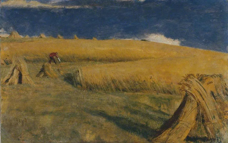 Campo de maíz en Ewell - William Holman Hunt
