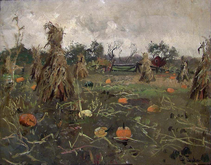 Campo de melón cerca de Pittsburgh, EE.UU. - Frits Thaulow