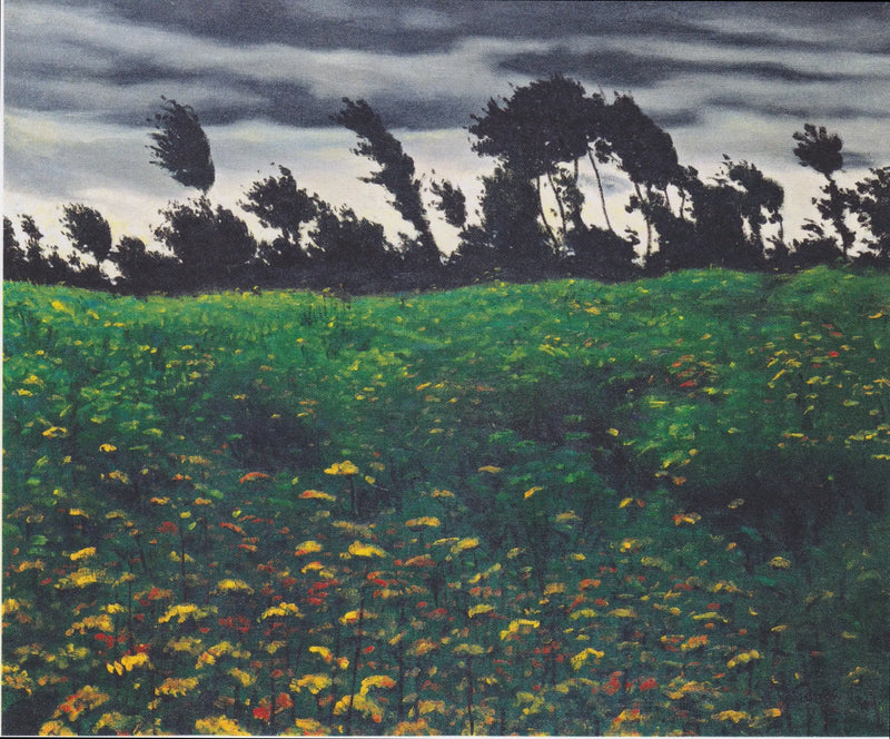 Campo en flor - Félix Vallotton