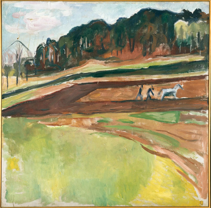 campo labrado - Edvard Munch