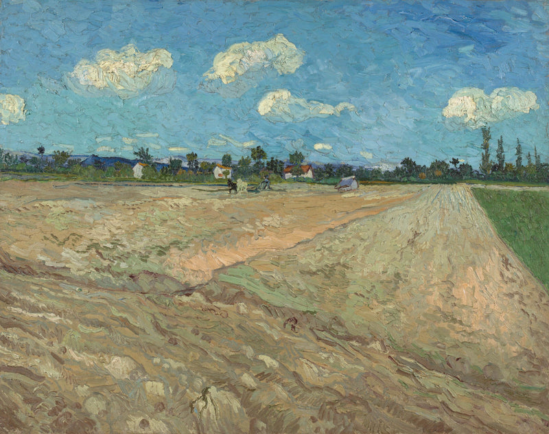 Campos labrados - Vincent van Gogh