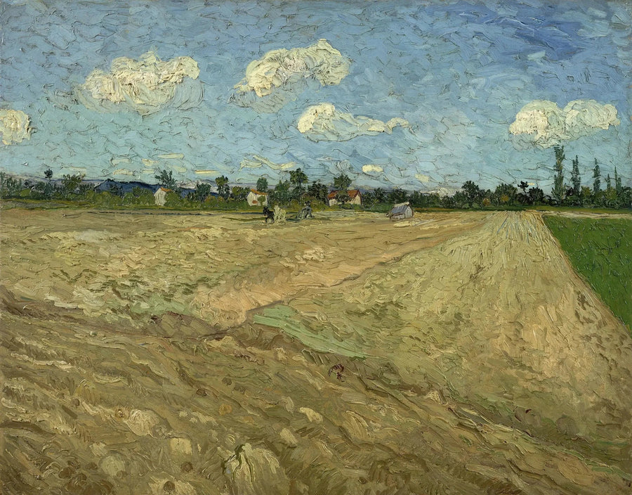 Campos labrados - Vincent van Gogh
