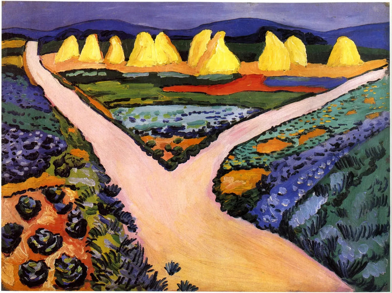 Huertos - August Macke