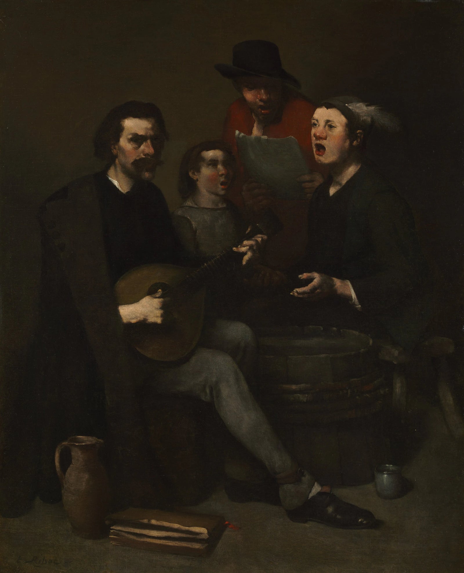 Chanteurs - Théodule Ribot