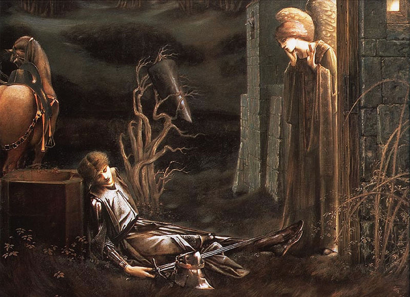 Capilla Lancelot del Santo Grial - Edward Burne-Jones