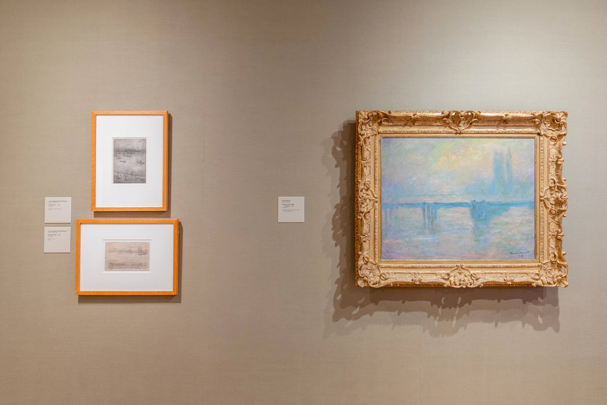 Puente Charing Cross, niebla - Claude Monet