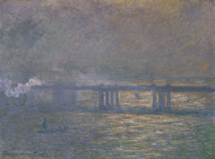 Puente Charing Cross, Saint-Louis W1548 - Claude Monet