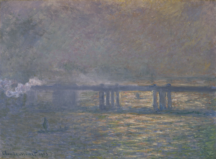 Puente Charing Cross, Saint-Louis W1548 - Claude Monet