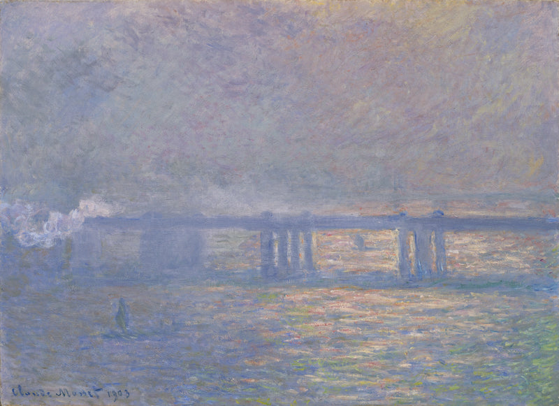 Puente Charing Cross W1548 - Claude Monet