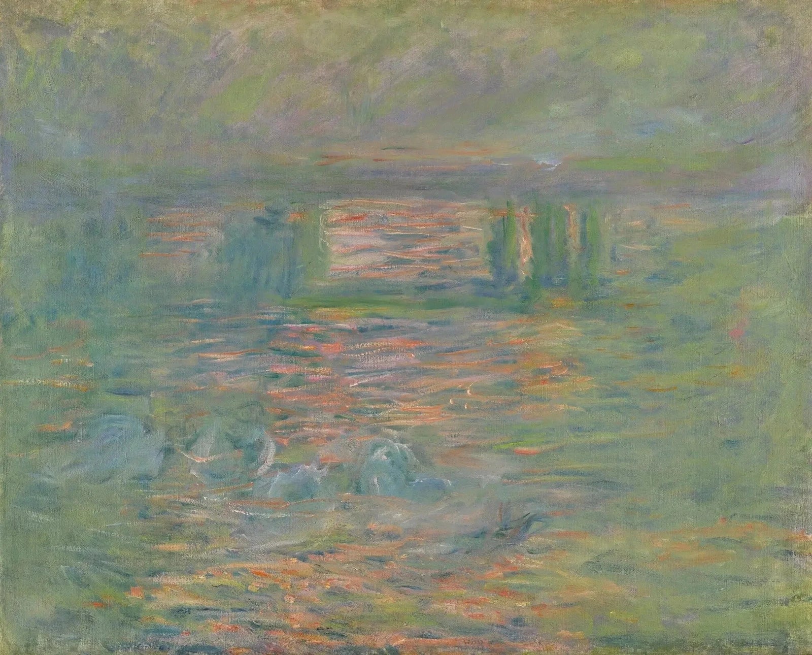 Puente Charing Cross, W1550 - Claude Monet