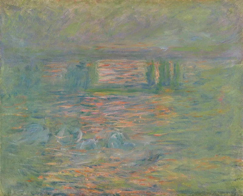 Puente Charing Cross, W1550 - Claude Monet