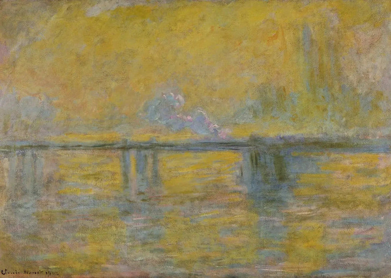 Puente Charing Cross, Londres - Claude Monet