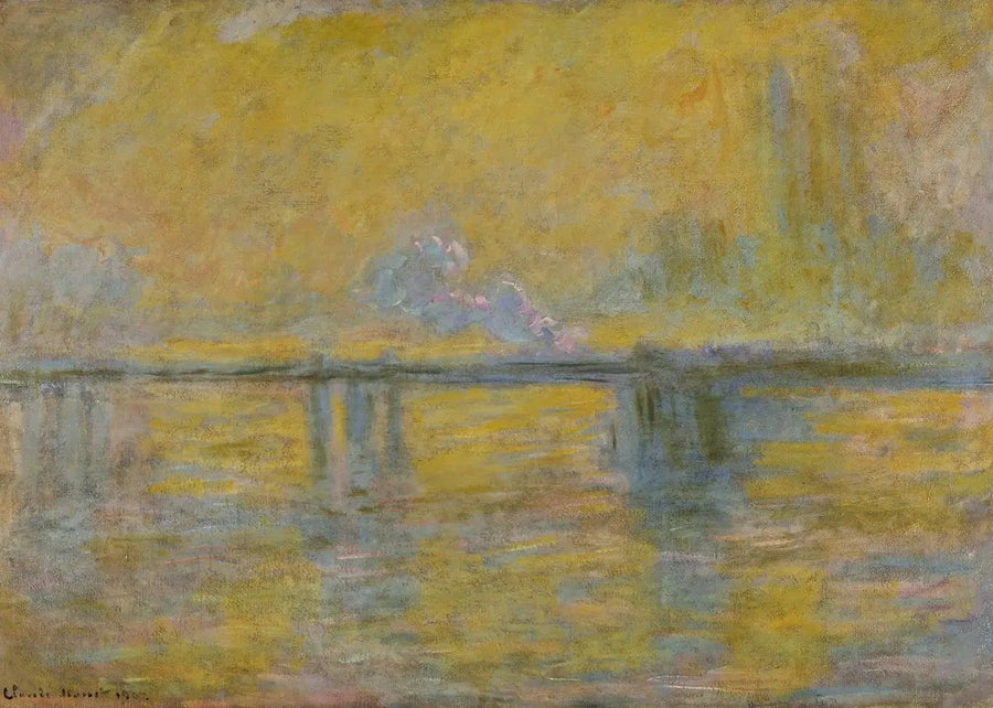 Puente Charing Cross, Londres - Claude Monet